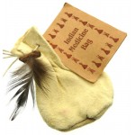 Indian Mojo Medicine Bag White